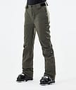 Dope Con W 21 Skidbyxa Dam Olive Green