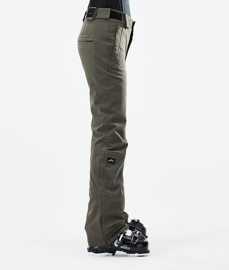 Dope Con W 21 Skidbyxa Dam Olive Green, Image 2 of 5