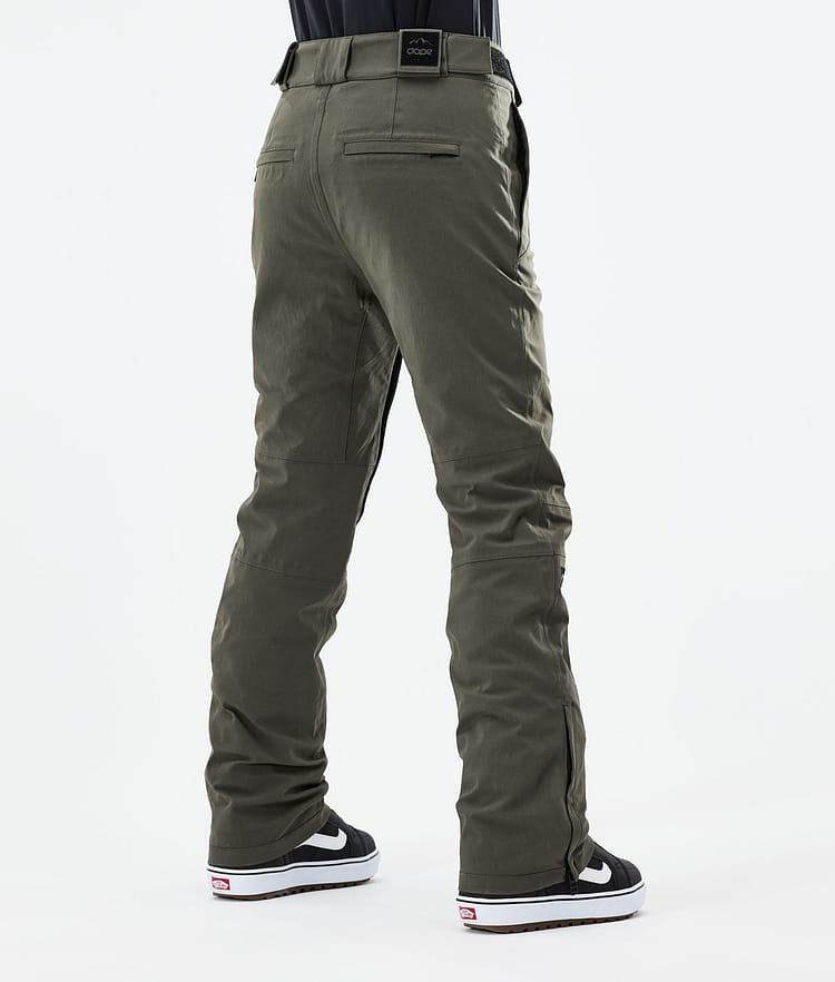 Dope Con W 21 Snowboardbyxa Dam Olive Green, Image 3 of 5
