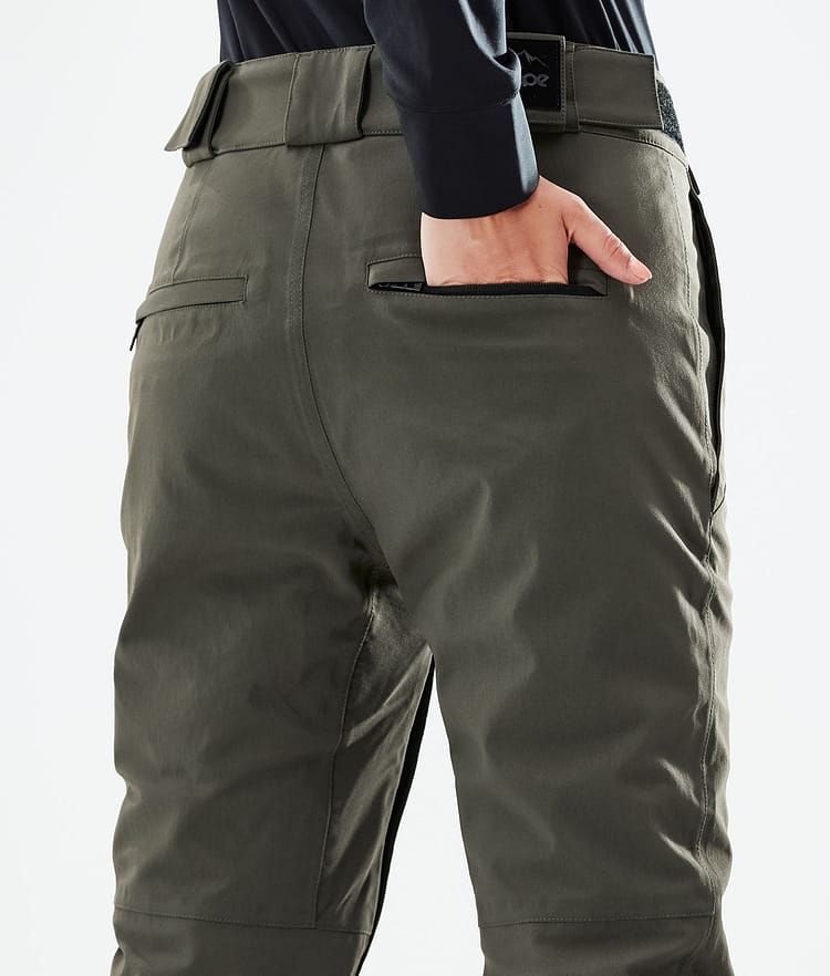 Dope Con W 21 Skidbyxa Dam Olive Green, Image 5 of 5