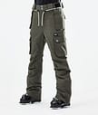 Dope Iconic W 21 Skidbyxa Dam Olive Green