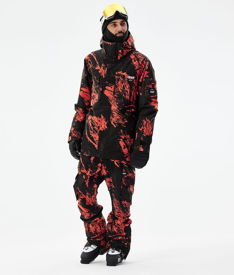 Dope Adept 21 Skidjacka Herr Paint Orange, Image 4 of 11