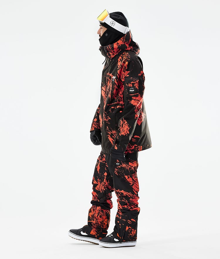Dope Adept 21 Snowboardjacka Herr Paint Orange, Image 5 of 11