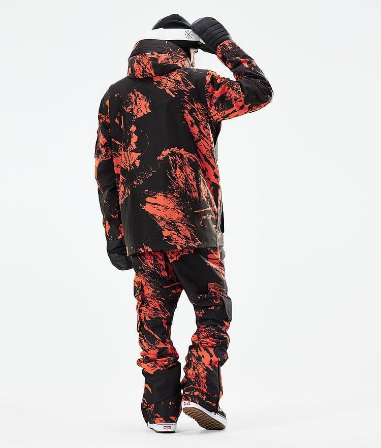 Dope Adept 21 Snowboardjacka Herr Paint Orange, Image 6 of 11