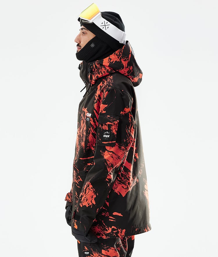 Dope Adept 21 Skidjacka Herr Paint Orange, Image 7 of 11