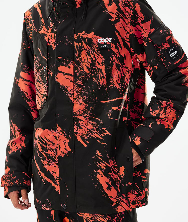 Dope Adept 21 Skidjacka Herr Paint Orange, Image 9 of 11