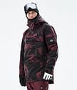 Dope Akin 21 Snowboardjacka Herr Paint Burgundy