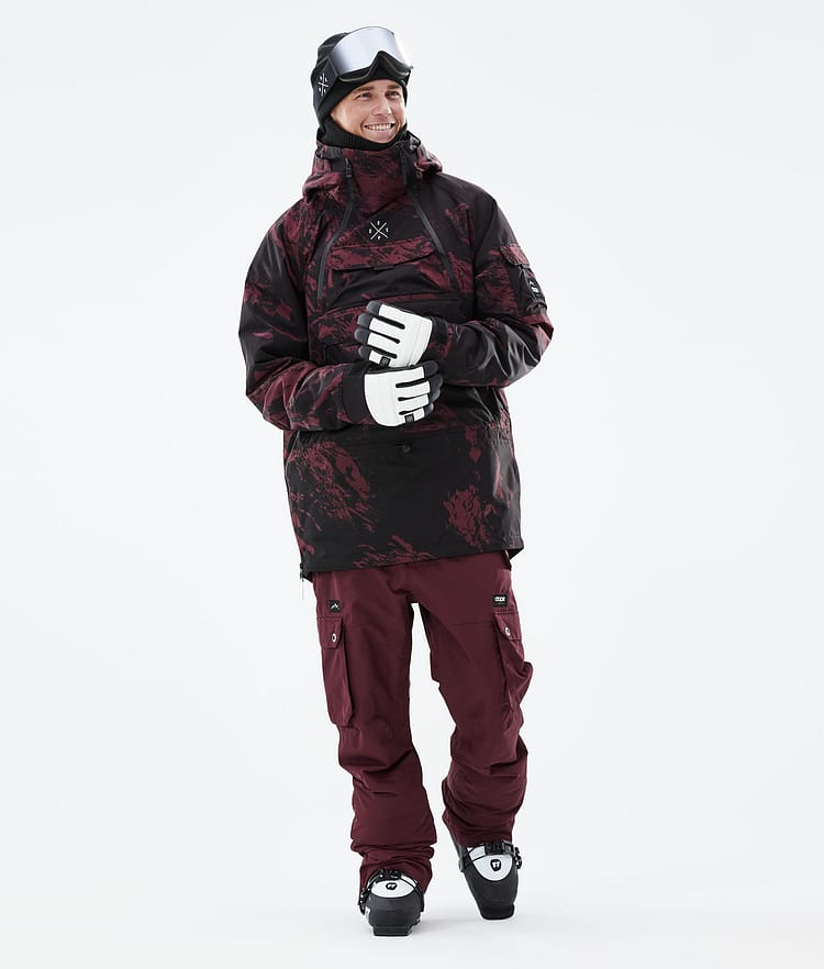 Dope Akin 21 Skidjacka Herr Paint Burgundy, Image 4 of 10