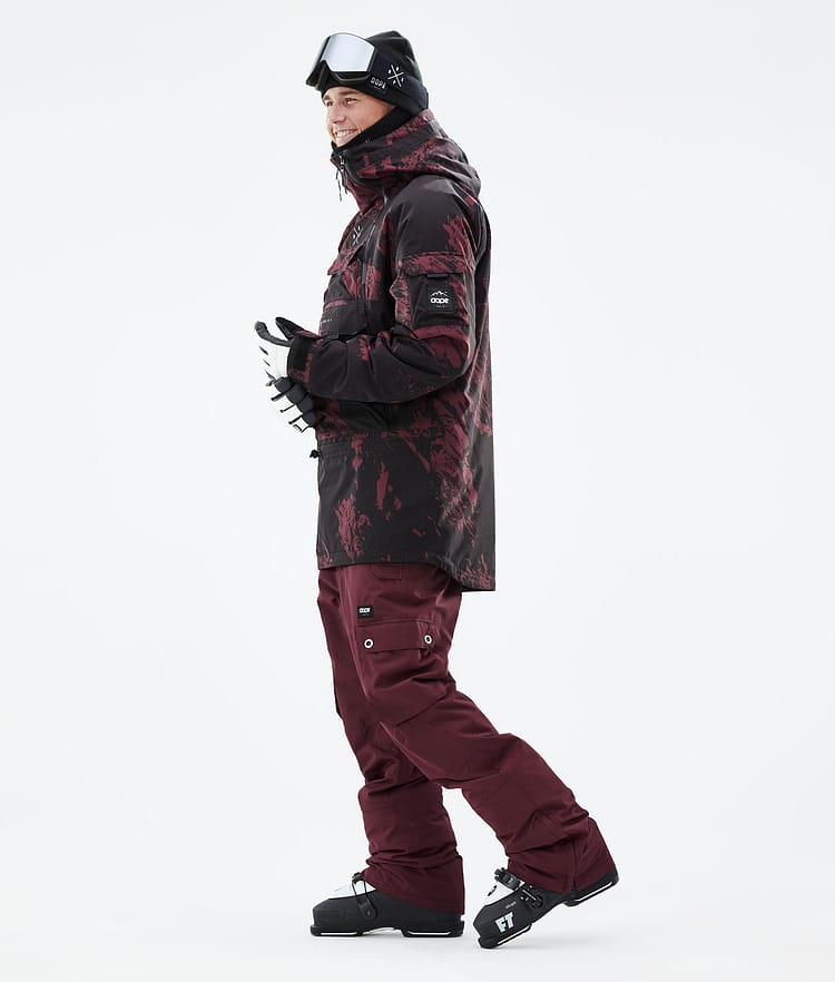 Dope Akin 21 Skidjacka Herr Paint Burgundy, Image 5 of 10