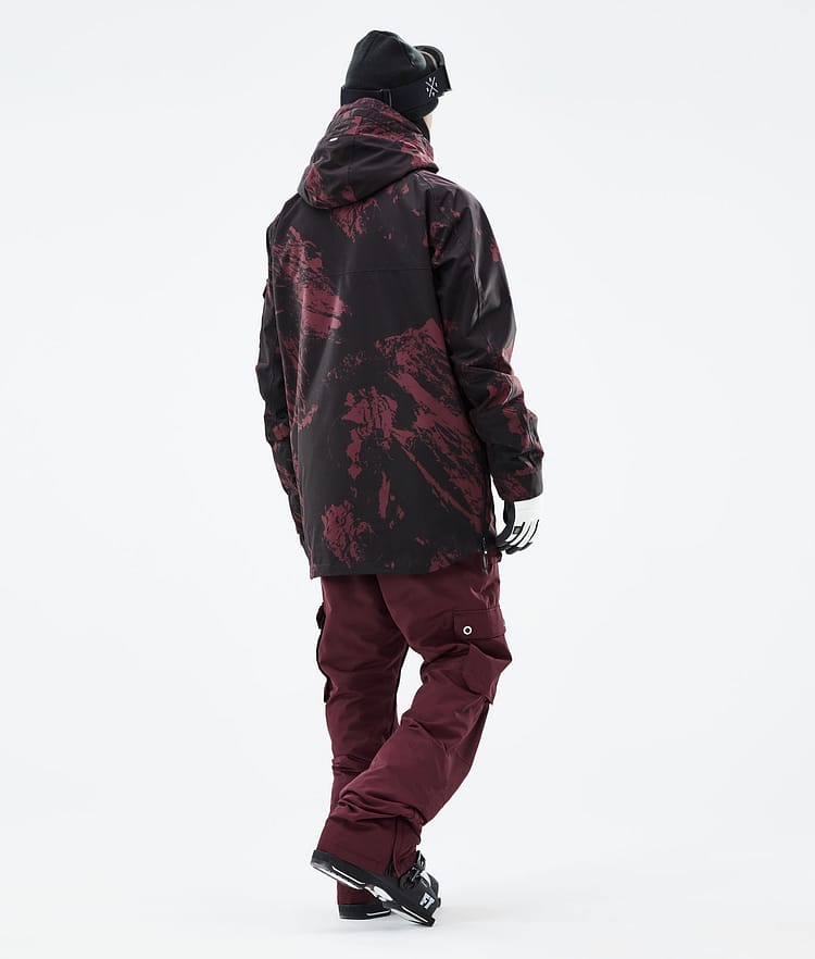 Dope Akin 21 Skidjacka Herr Paint Burgundy, Image 6 of 10