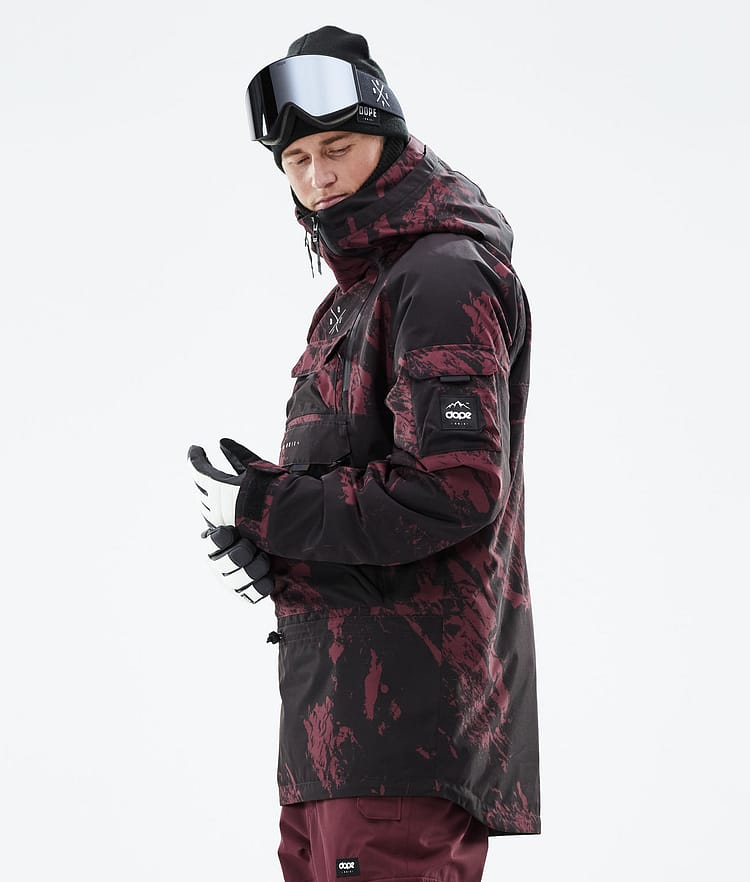 Dope Akin 21 Skidjacka Herr Paint Burgundy, Image 7 of 10