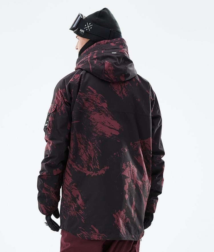 Dope Akin 21 Skidjacka Herr Paint Burgundy, Image 8 of 10