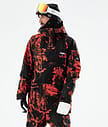 Dope Annok 21 Skidjacka Herr Paint Orange