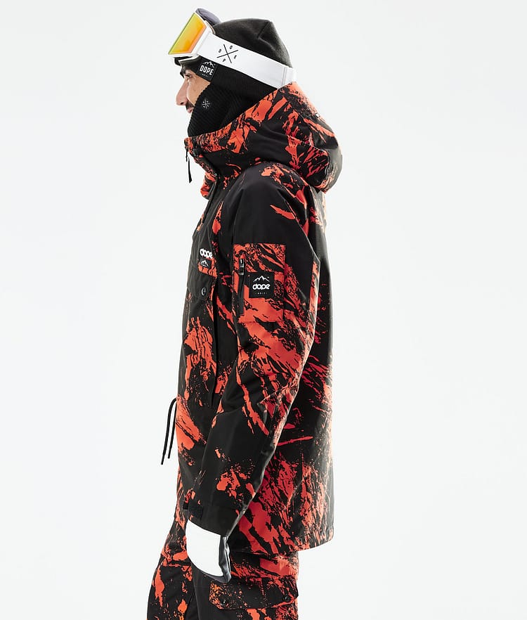 Dope Annok 21 Snowboardjacka Herr Paint Orange, Image 2 of 10