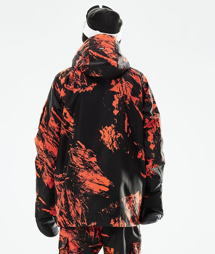 Dope Annok 21 Snowboardjacka Herr Paint Orange, Image 3 of 10