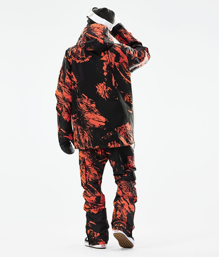 Dope Annok 21 Snowboardjacka Herr Paint Orange, Image 5 of 10