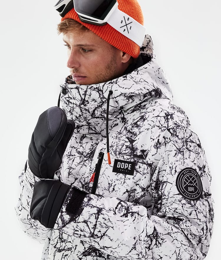 Dope Blizzard Full Zip 2021 Snowboardjacka Herr Rock, Bild 2 av 11