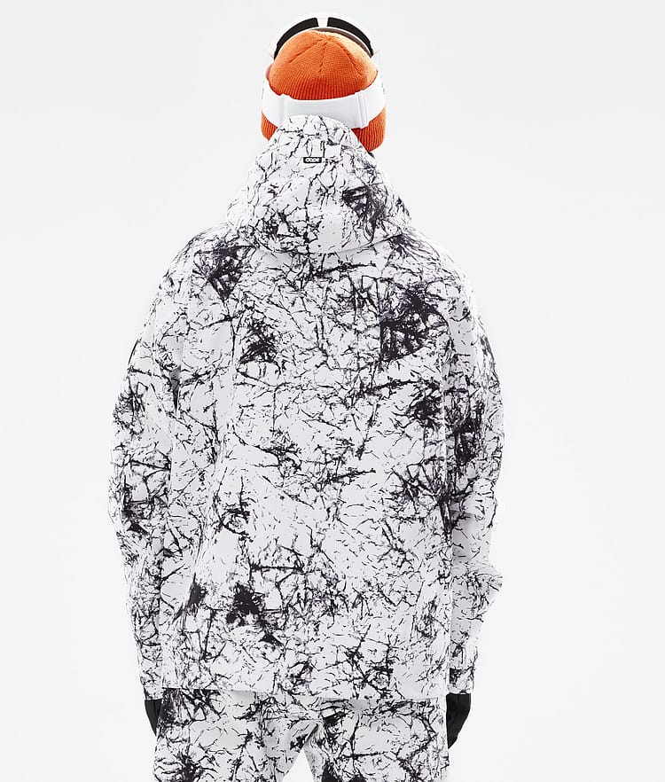 Dope Blizzard Full Zip 2021 Snowboardjacka Herr Rock, Bild 8 av 11