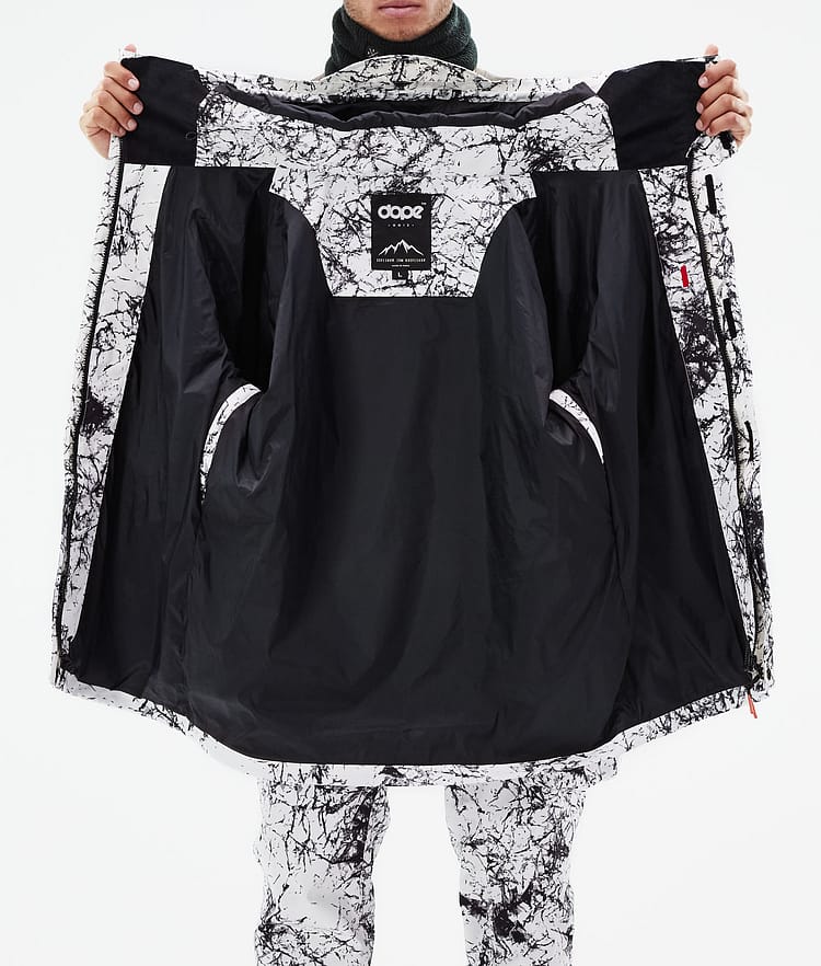 Dope Blizzard Full Zip 2021 Snowboardjacka Herr Rock, Bild 11 av 11