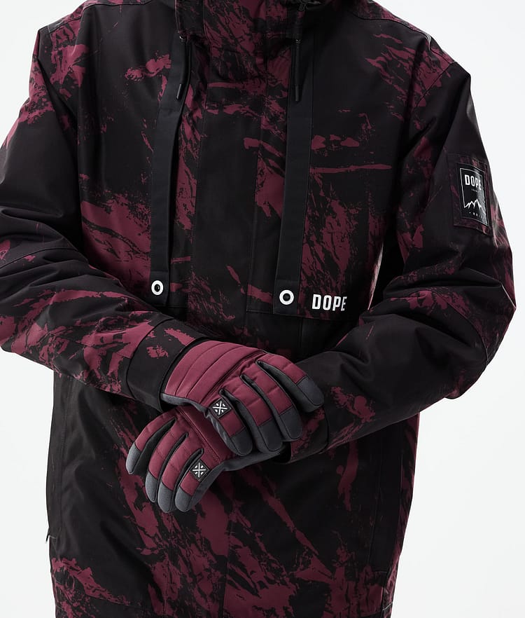 Dope Mojo Snowboardjacka Herr Paint Burgundy, Image 2 of 11