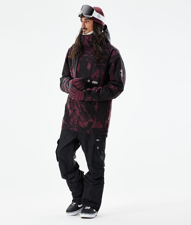 Dope Mojo Snowboardjacka Herr Paint Burgundy, Image 4 of 11