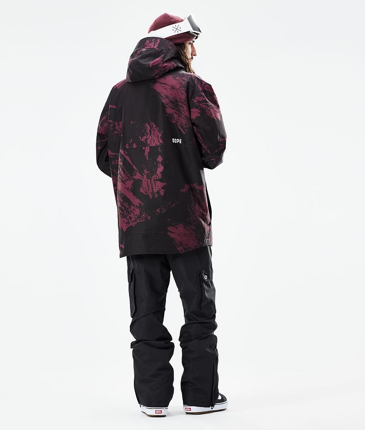 Dope Mojo Snowboardjacka Herr Paint Burgundy, Image 6 of 11