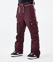 Dope Iconic 21 Snowboardbyxa Herr Burgundy