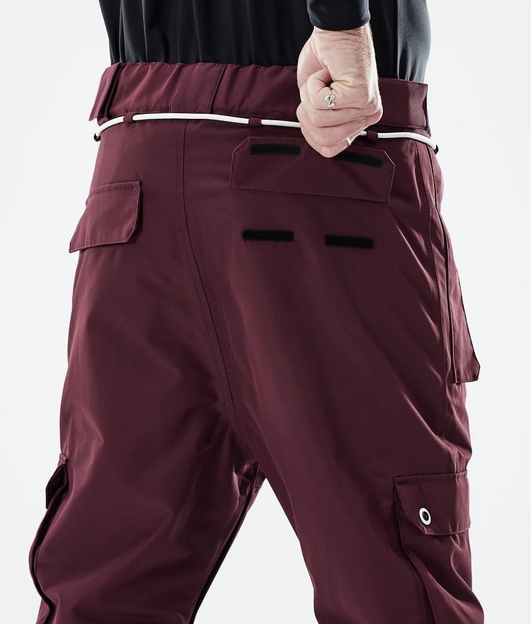 Dope Iconic 21 Snowboardbyxa Herr Burgundy, Image 6 of 6
