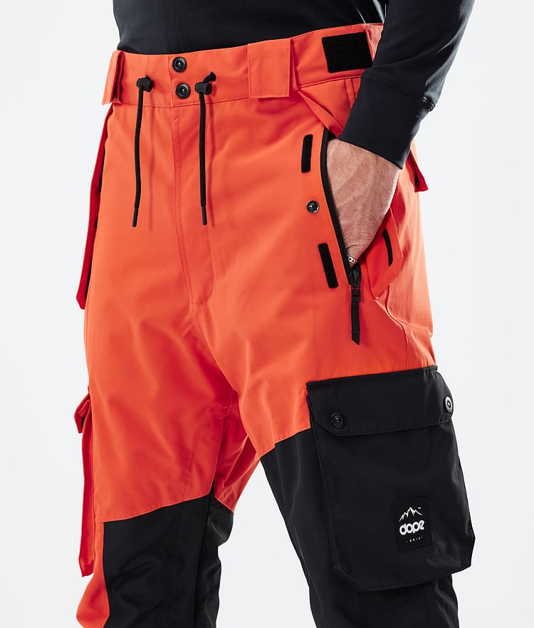 Dope Adept 21 Snowboardbyxa Herr Orange/Black, Image 4 of 6