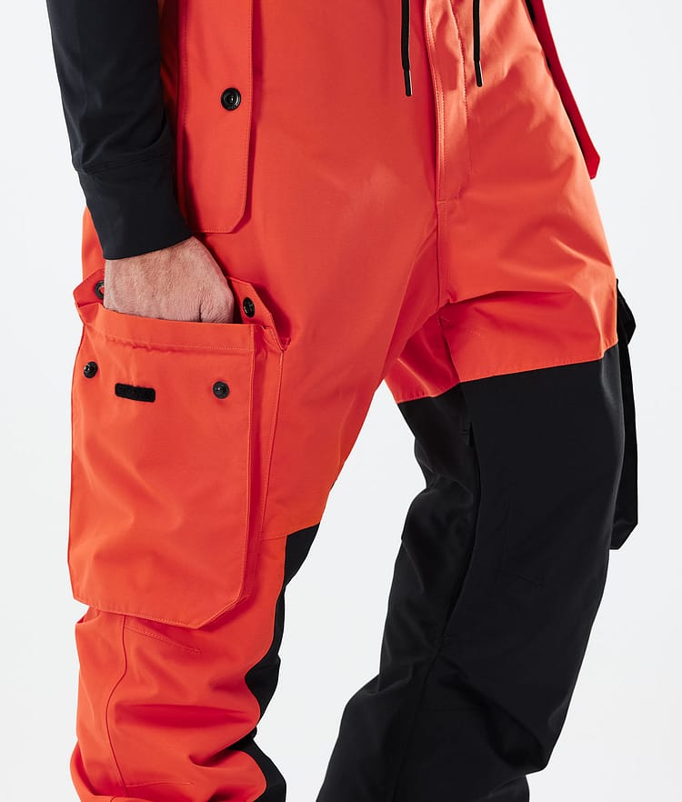 Dope Adept 21 Snowboardbyxa Herr Orange/Black, Image 5 of 6