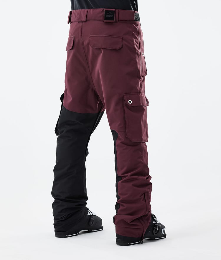 Dope Adept 21 Skidbyxa Herr Burgundy/Black, Image 3 of 6