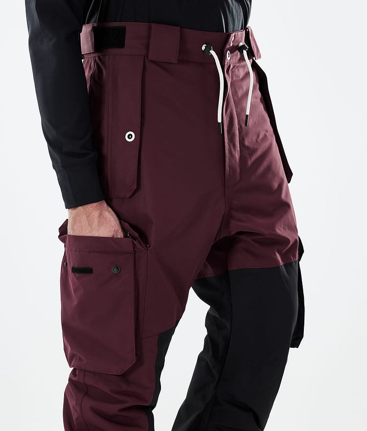 Dope Adept 21 Skidbyxa Herr Burgundy/Black, Image 5 of 6
