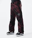 Dope Blizzard 21 Snowboardbyxa Herr Paint Burgundy