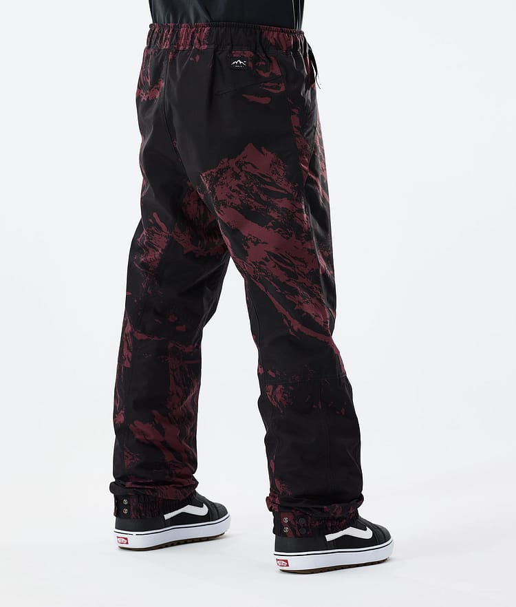 Dope Blizzard 21 Snowboardbyxa Herr Paint Burgundy, Image 3 of 4