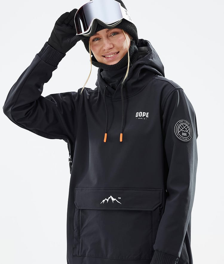 Dope Wylie W Snowboardjacka Dam Capital Black, Image 2 of 9