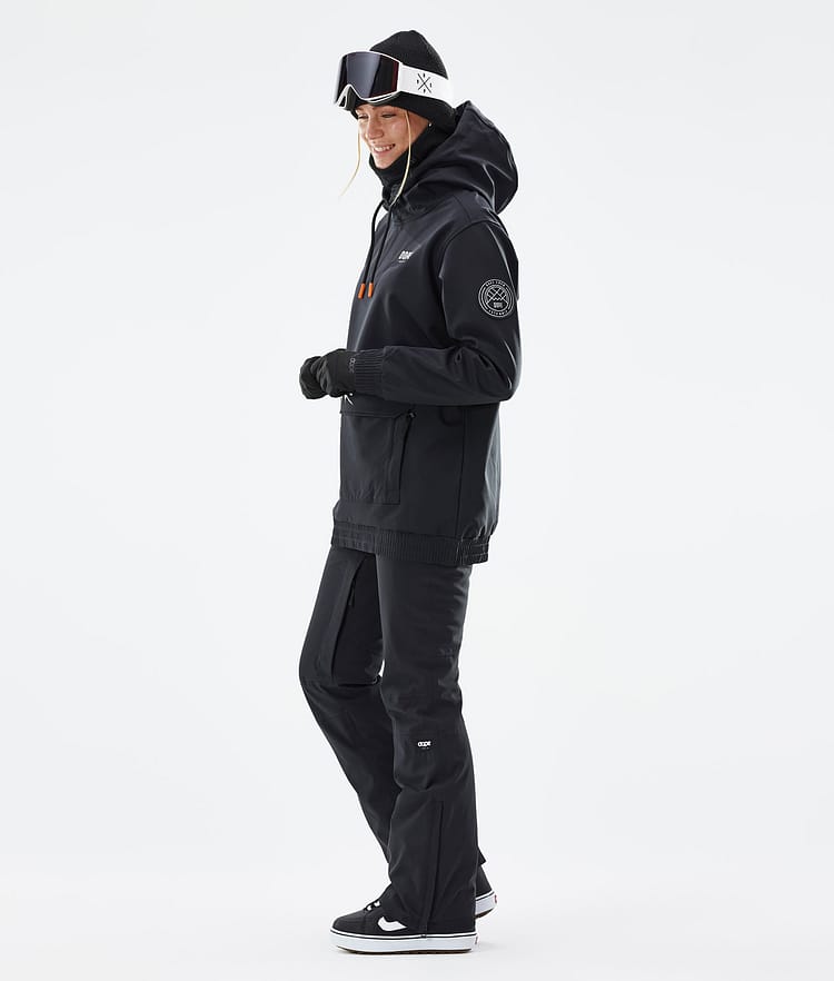 Dope Wylie W Snowboardjacka Dam Capital Black, Image 4 of 9