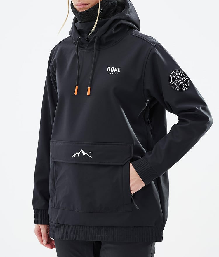 Dope Wylie W Snowboardjacka Dam Capital Black, Image 8 of 9