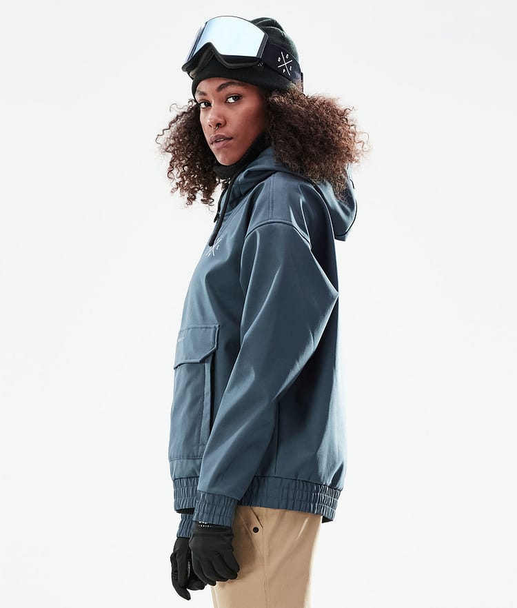 Dope Cyclone W 21 Snowboardjacka Dam Metal Blue, Image 7 of 10