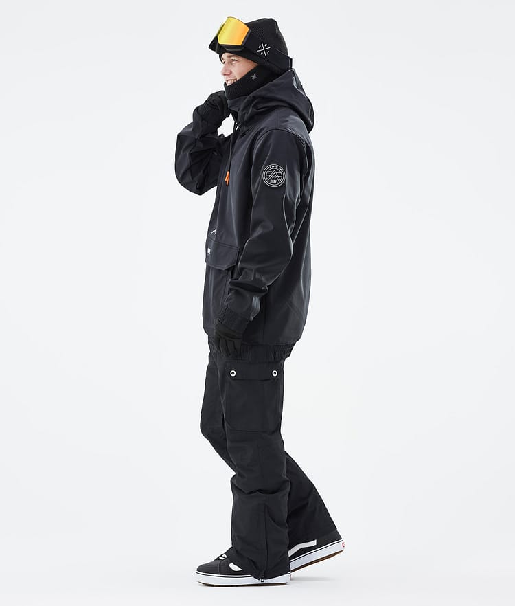 Dope Wylie Snowboardjacka Herr Patch Black, Image 4 of 9