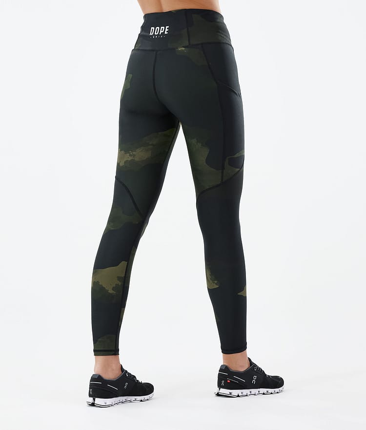 Dope Lofty Tech 22 Leggings Dam Green Camo, Bild 2 av 8