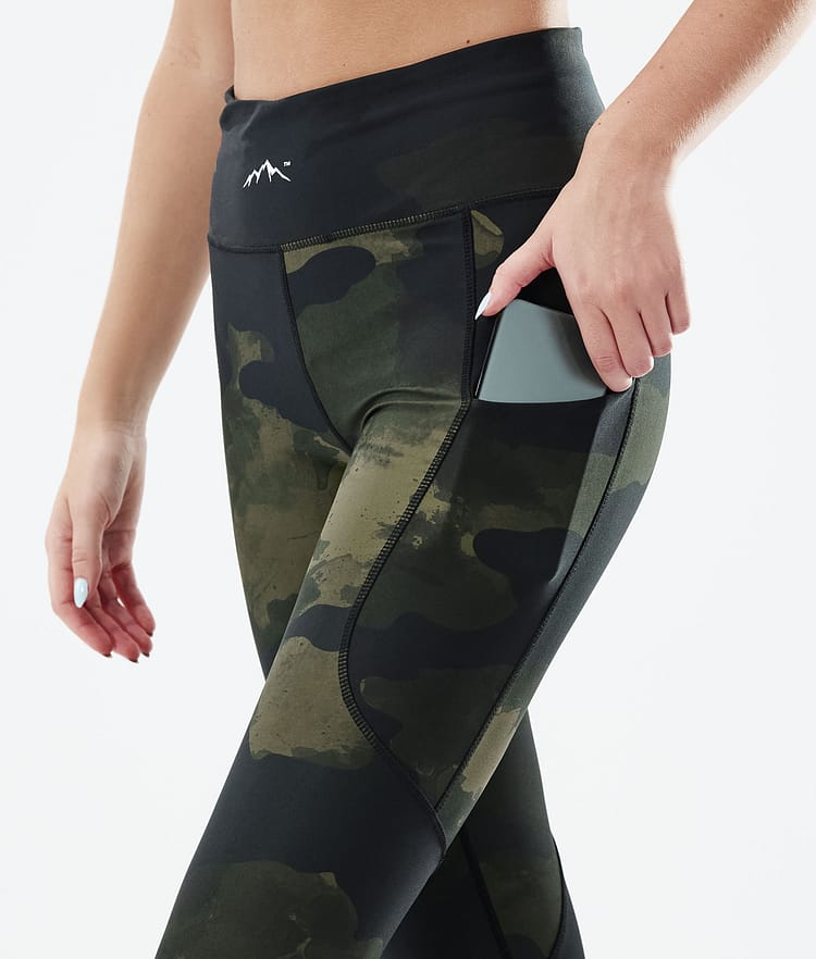 Dope Lofty Tech 22 Leggings Dam Green Camo, Bild 5 av 8