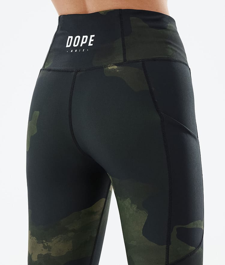 Dope Lofty Tech 22 Leggings Dam Green Camo, Bild 7 av 8