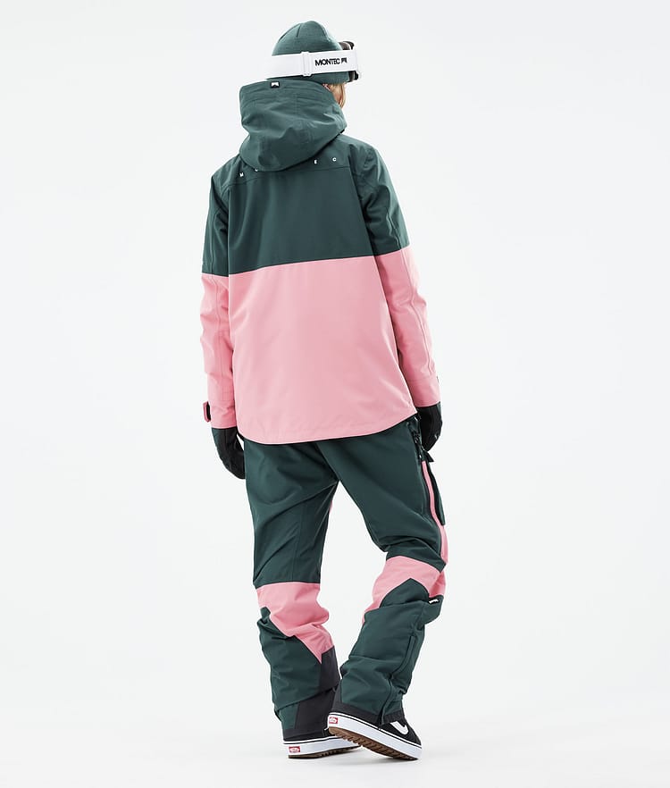 Montec Dune W 21 Snowboardjacka Dam Dark Atlantic/Pink, Image 6 of 10