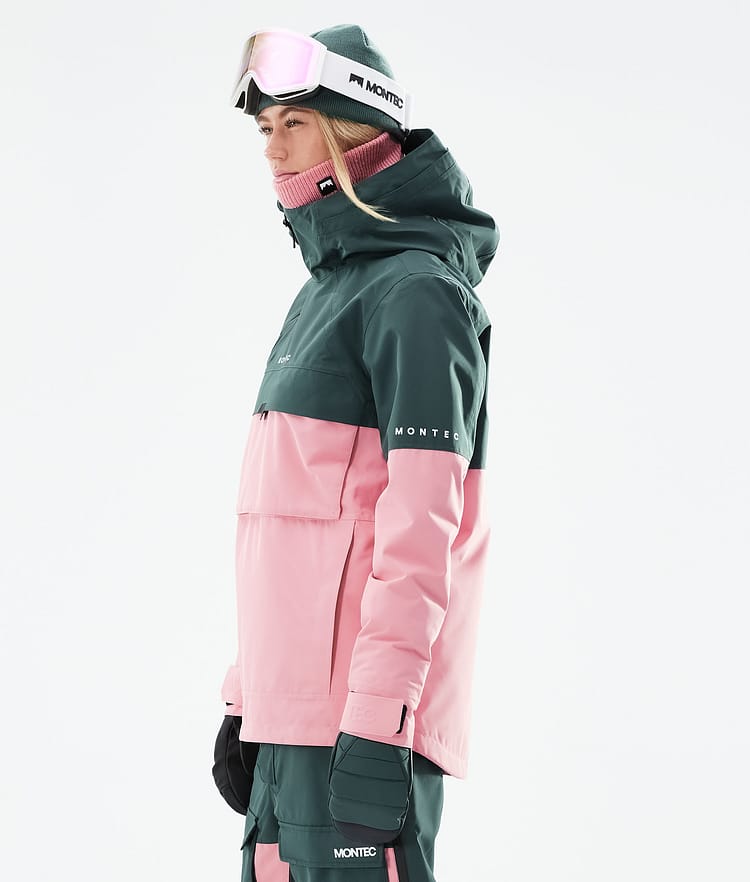 Montec Dune W 21 Snowboardjacka Dam Dark Atlantic/Pink, Image 7 of 10