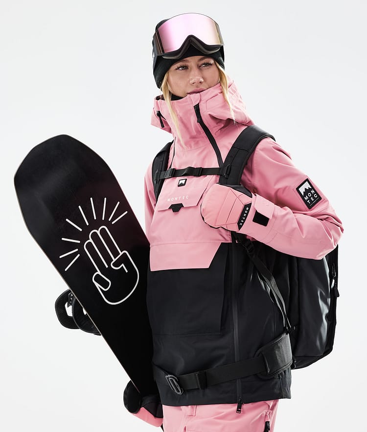 Montec Doom W 21 Snowboardjacka Dam Pink/Black, Image 3 of 13