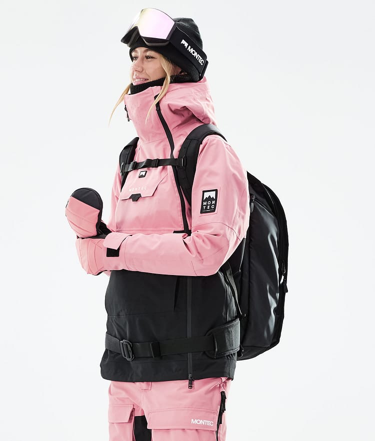 Montec Doom W 21 Snowboardjacka Dam Pink/Black, Image 4 of 13