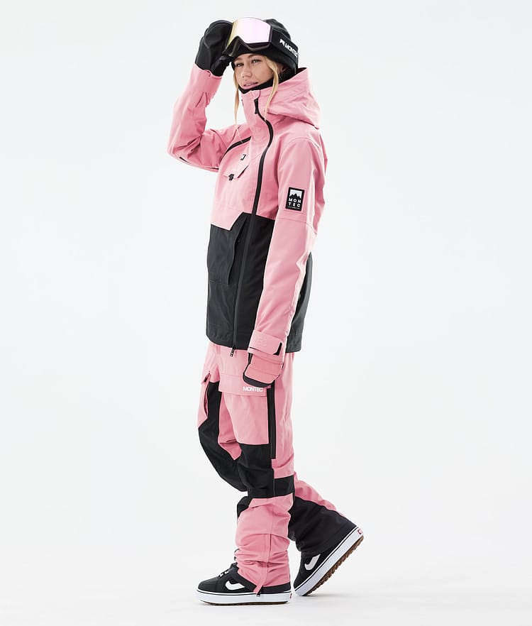 Montec Doom W 21 Snowboardjacka Dam Pink/Black, Image 6 of 13