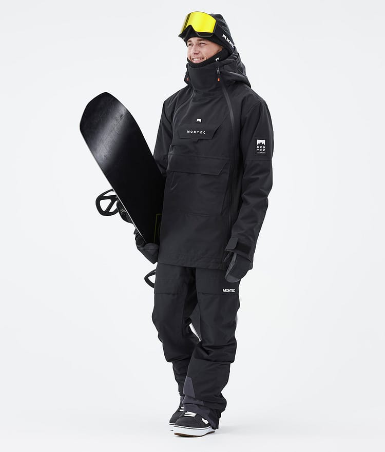 Montec Doom 21 Snowboardjacka Herr Black, Image 3 of 11