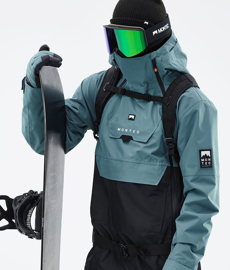 Montec Doom 21 Snowboardjacka Herr Atlantic/Black, Image 3 of 13