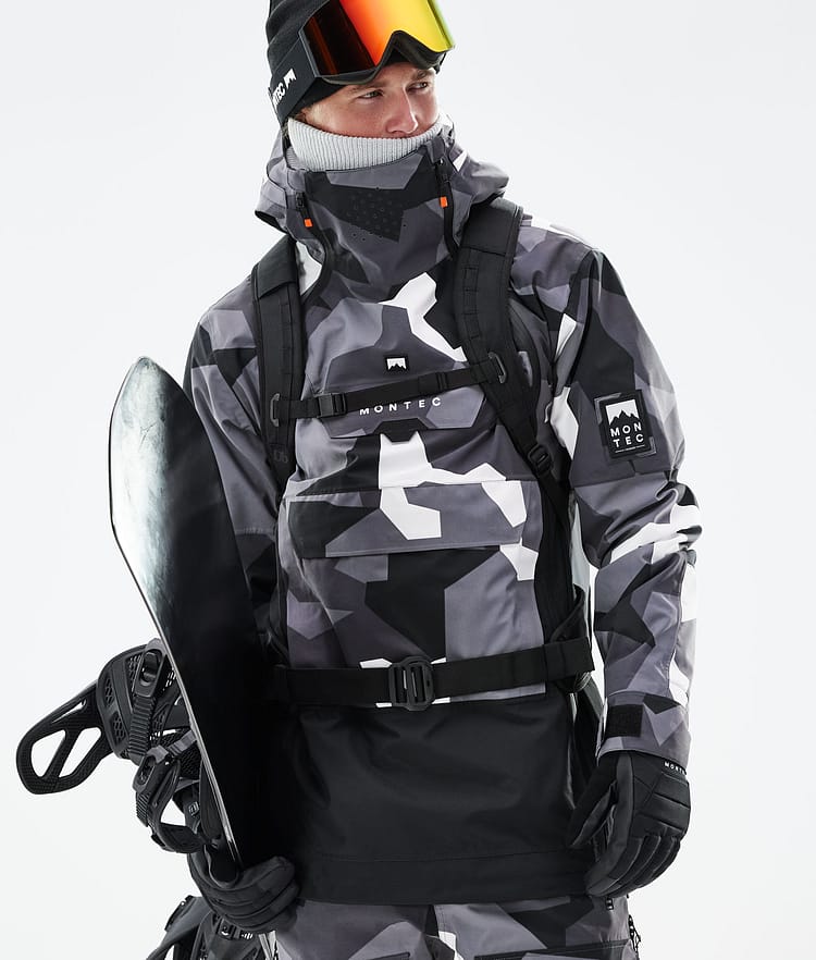 Montec Doom 21 Snowboardjacka Herr Arctic Camo/Black, Image 3 of 11